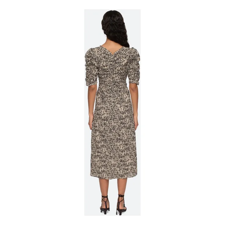 Sea NY Robe Gia Ruched | Noir