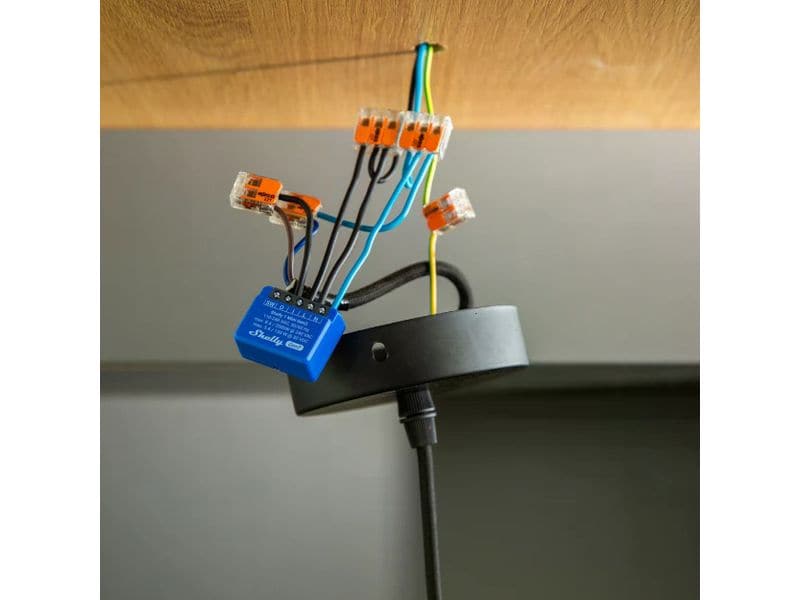 Shelly WLAN-Schalter Mini Gen3, 2 Stück WLAN-gesteuerter intelligenter Schalter, 1 Kanal, 8 A