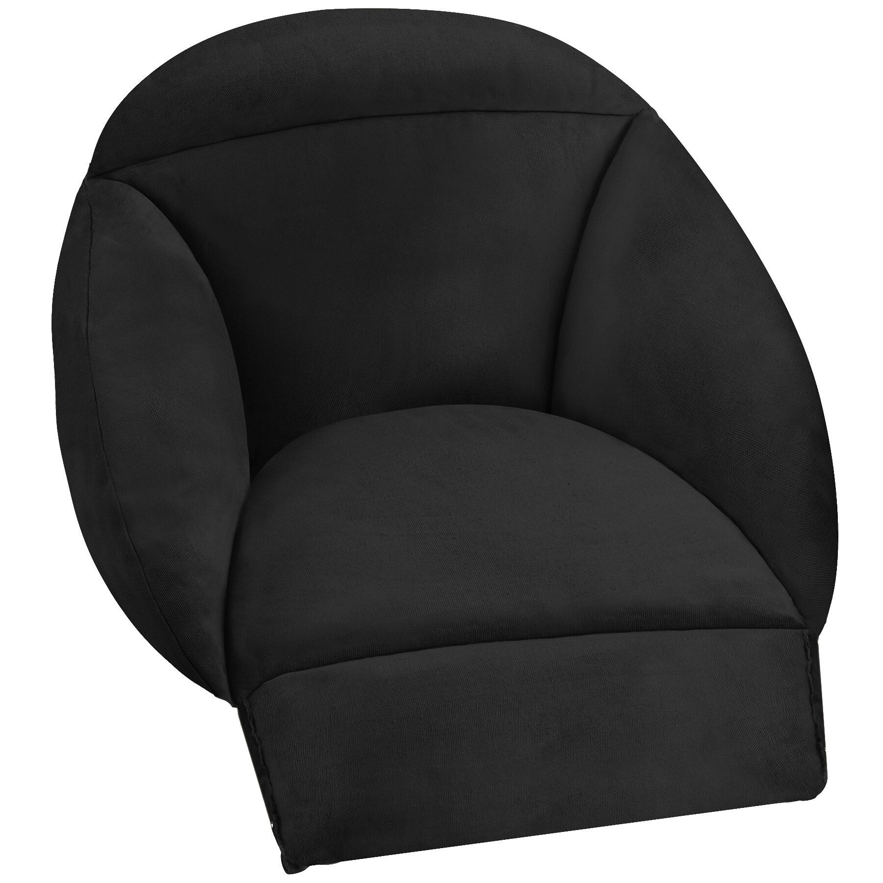 tectake® Hängesessel, mit dickem Sitzkissen, mit Zierquasten, 80 x 81 x 139 cm