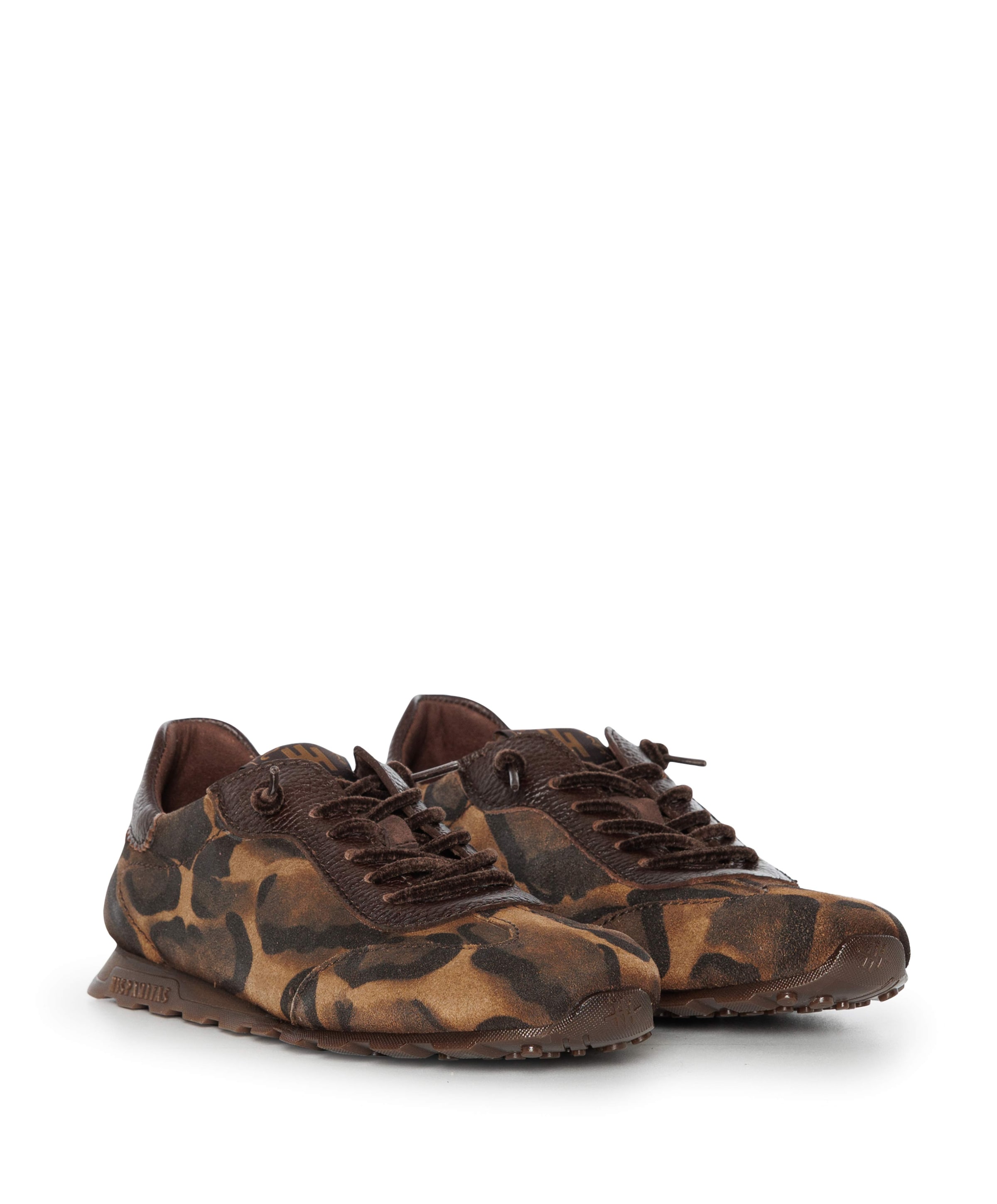 Hispanitas dames sneakers bruin