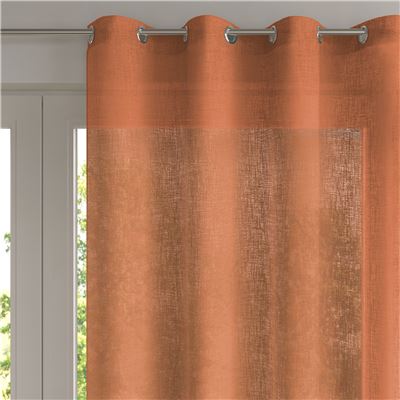 Voilage tissage rustique