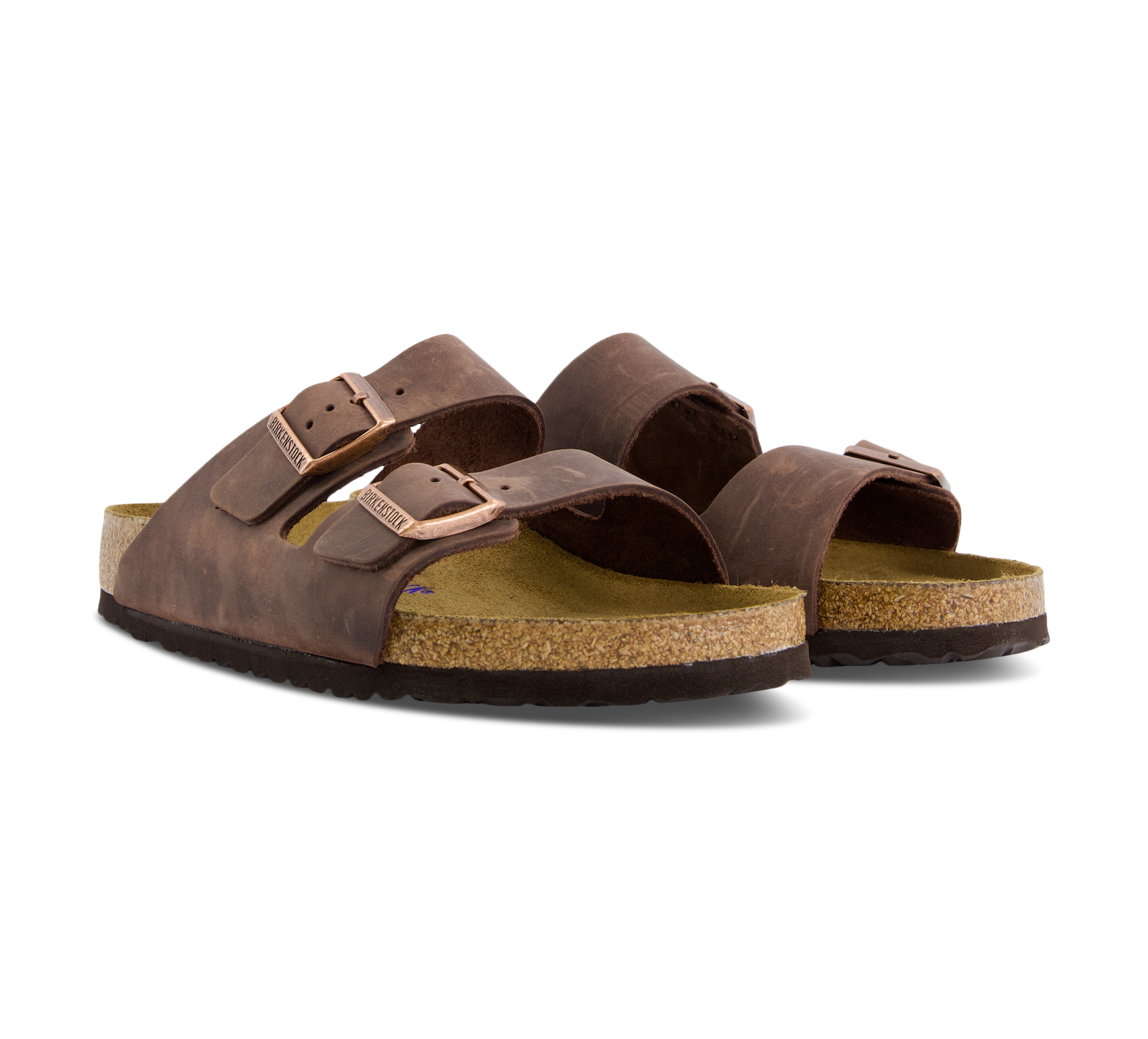 Birkenstock Arizona - Offene Hausschuhe braun