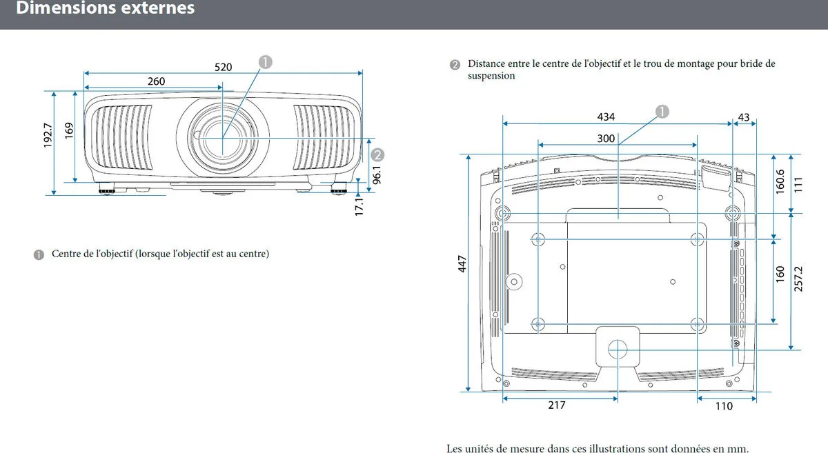 Epson EH-LS12000B Vidéoprojecteurs