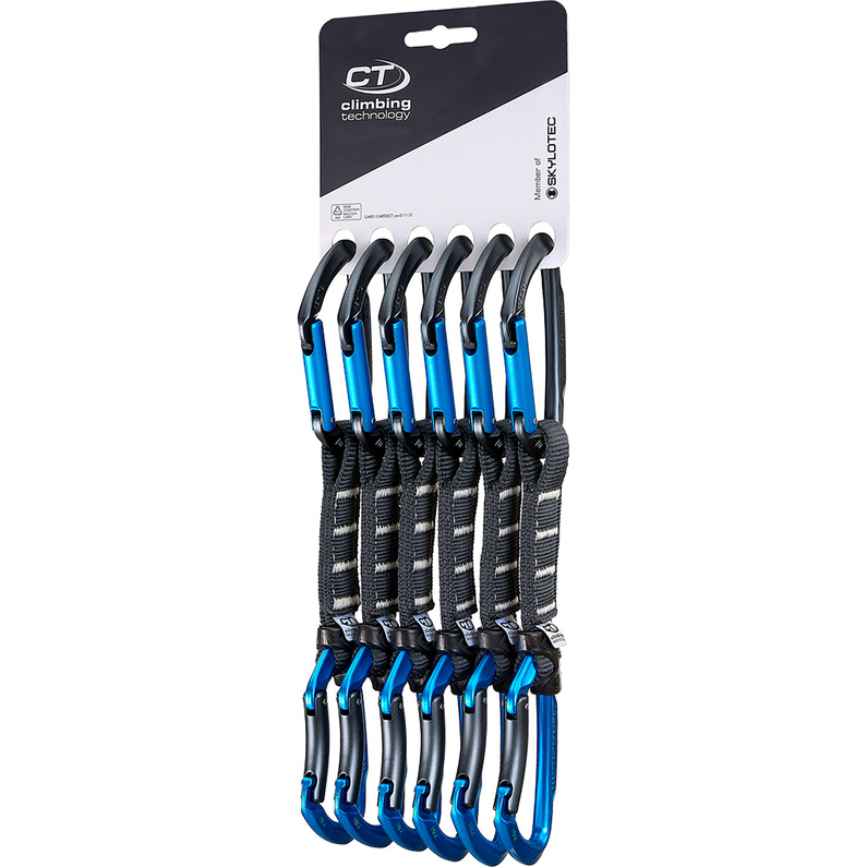 Climbing Technology Lime NY Expressenset 6er Pack
