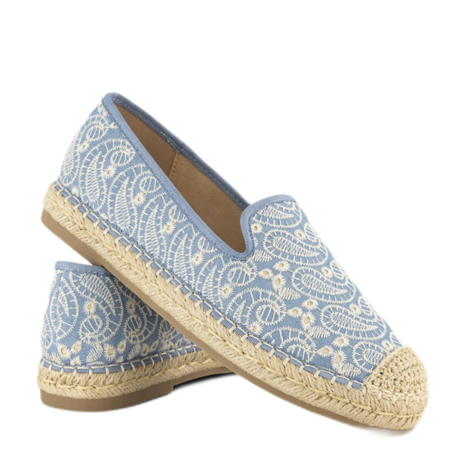 Graceland espadrilles lichtblauw