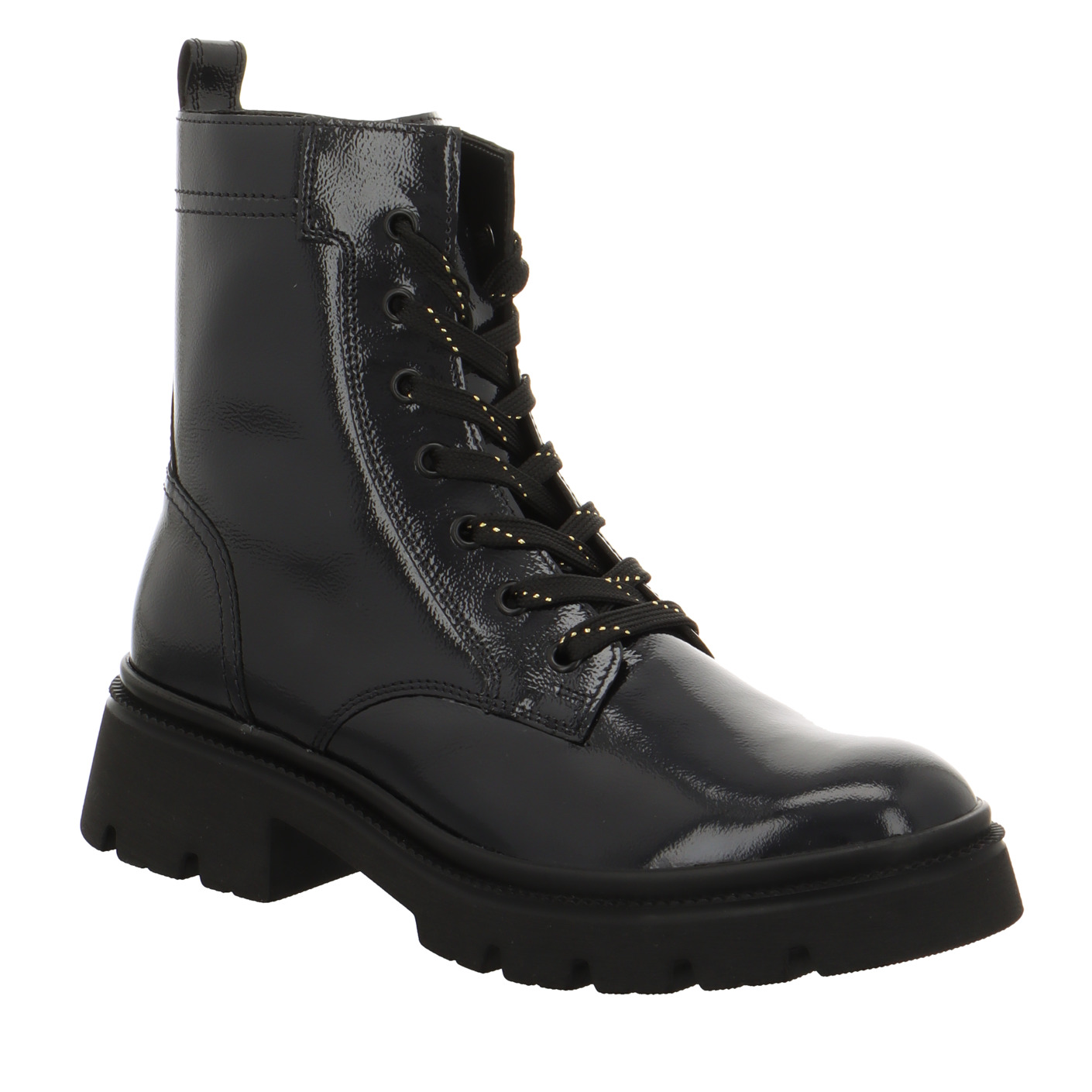 Schnürboots blau