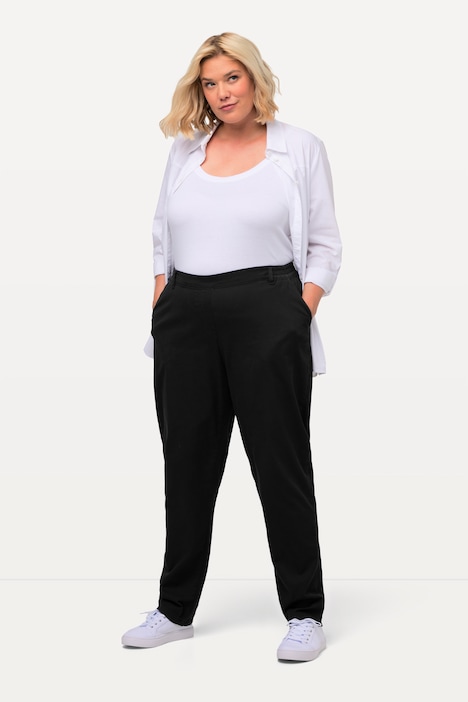 Chino Rena, teilelastischer Bund, konisches Bein
