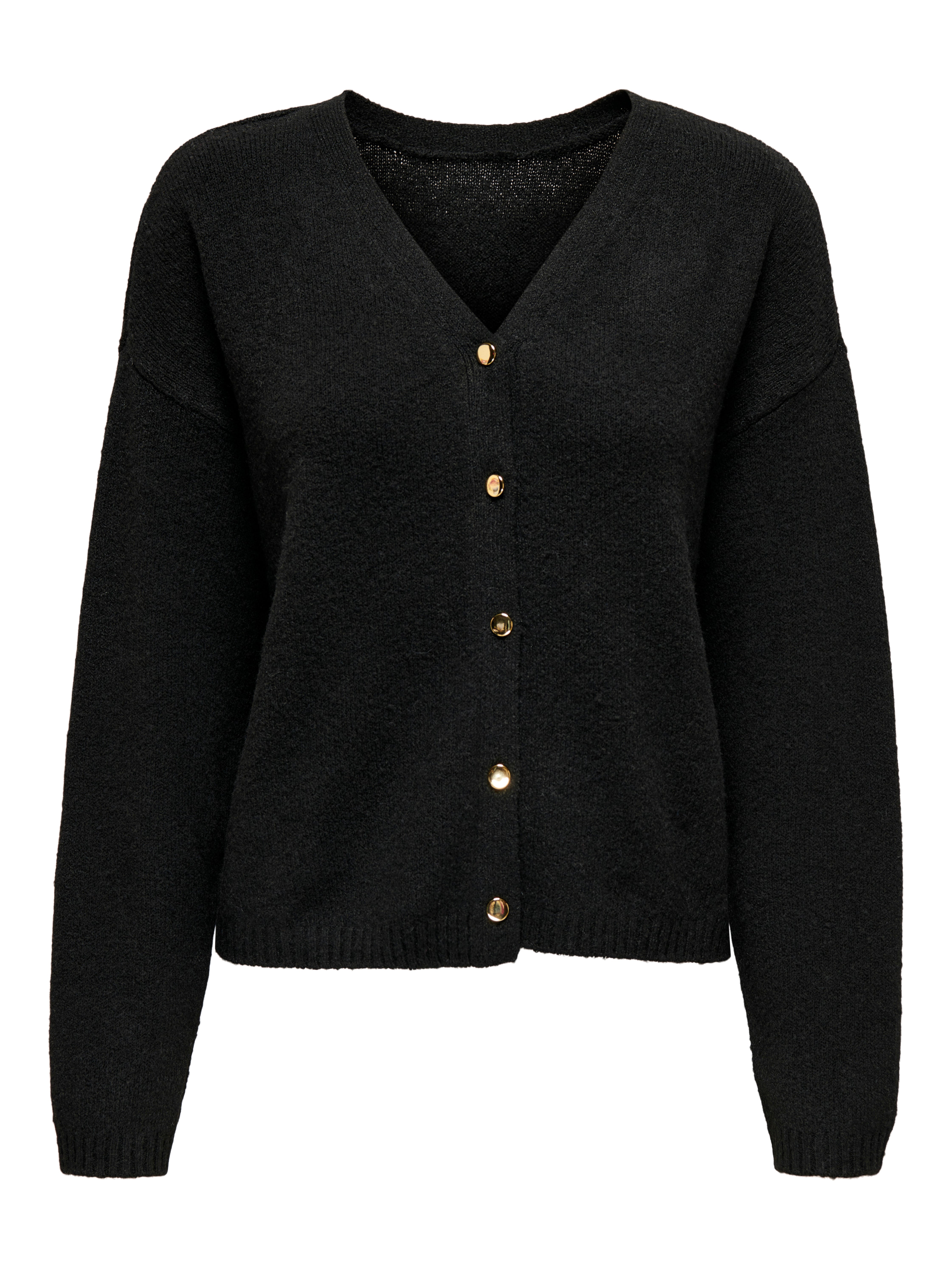 JDYBRAVE Strickjacke Black