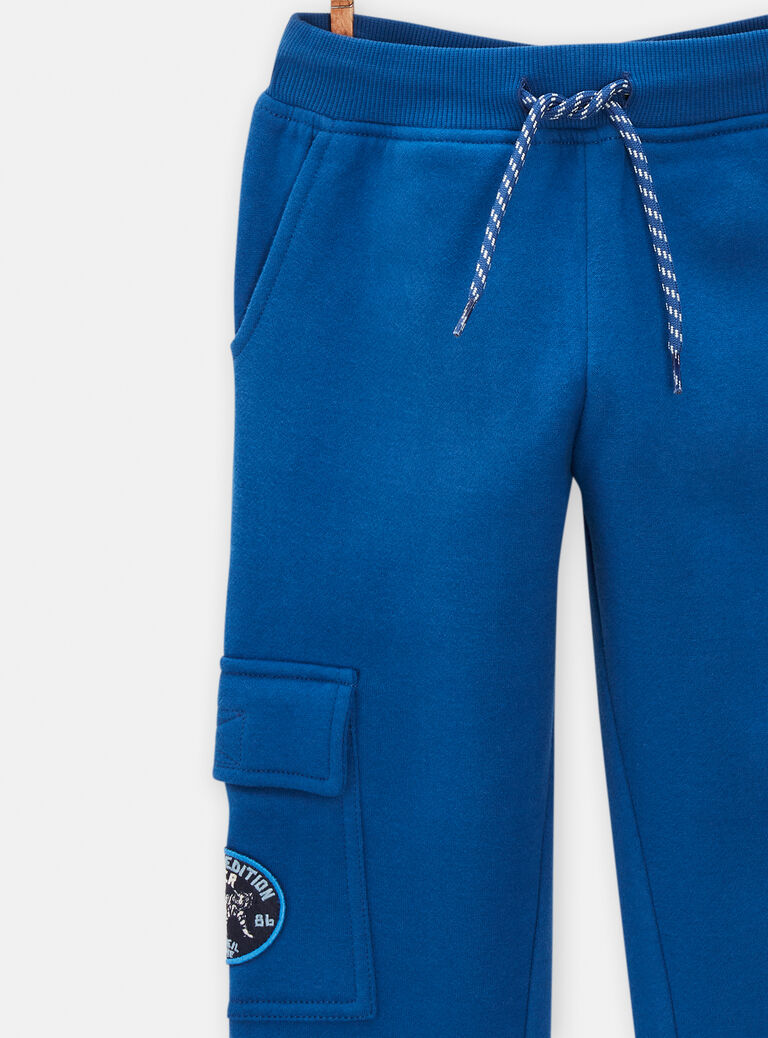 Jogging marine style cargo pour garçon