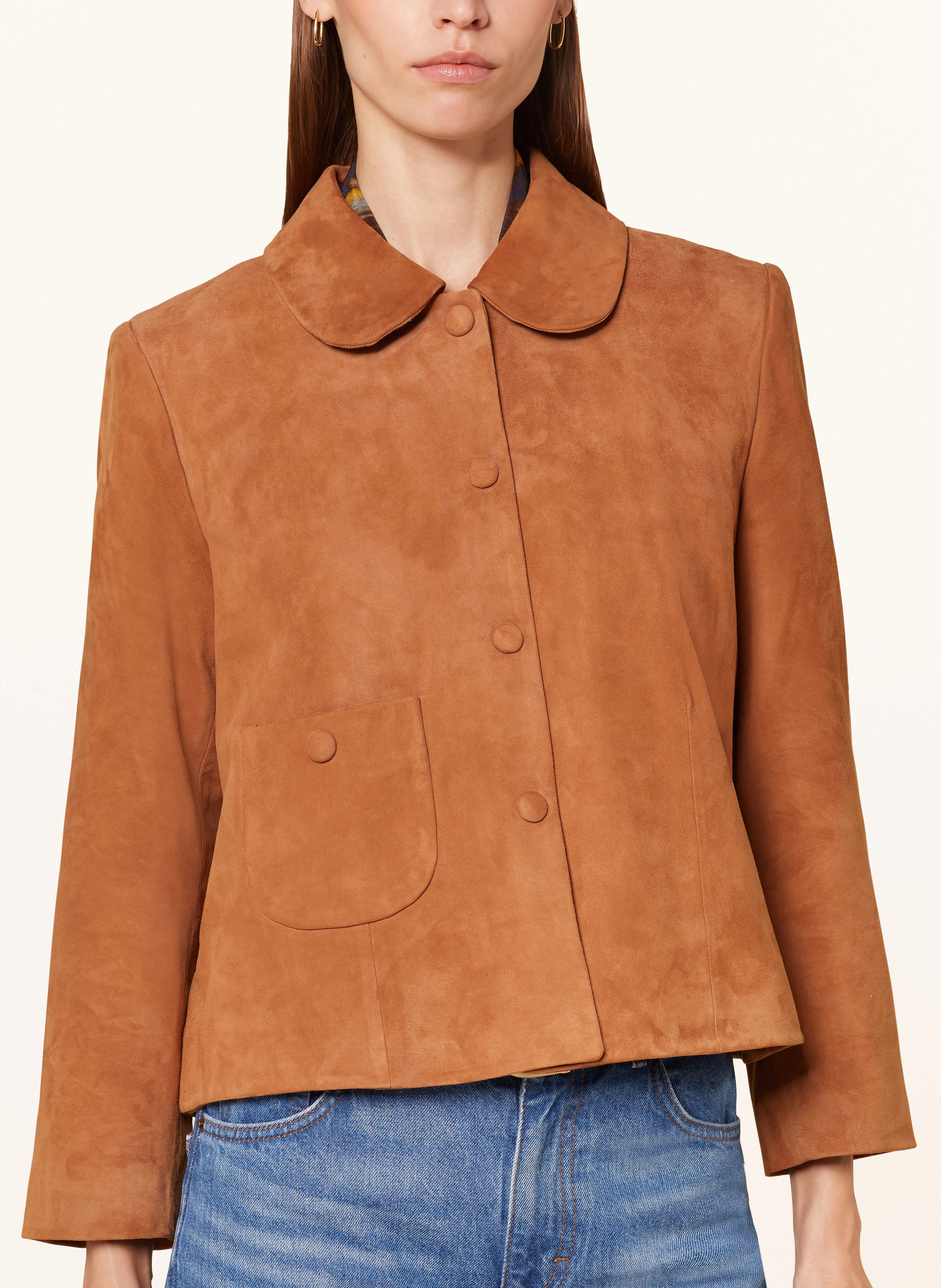 ba&sh Lederjacke MILAS