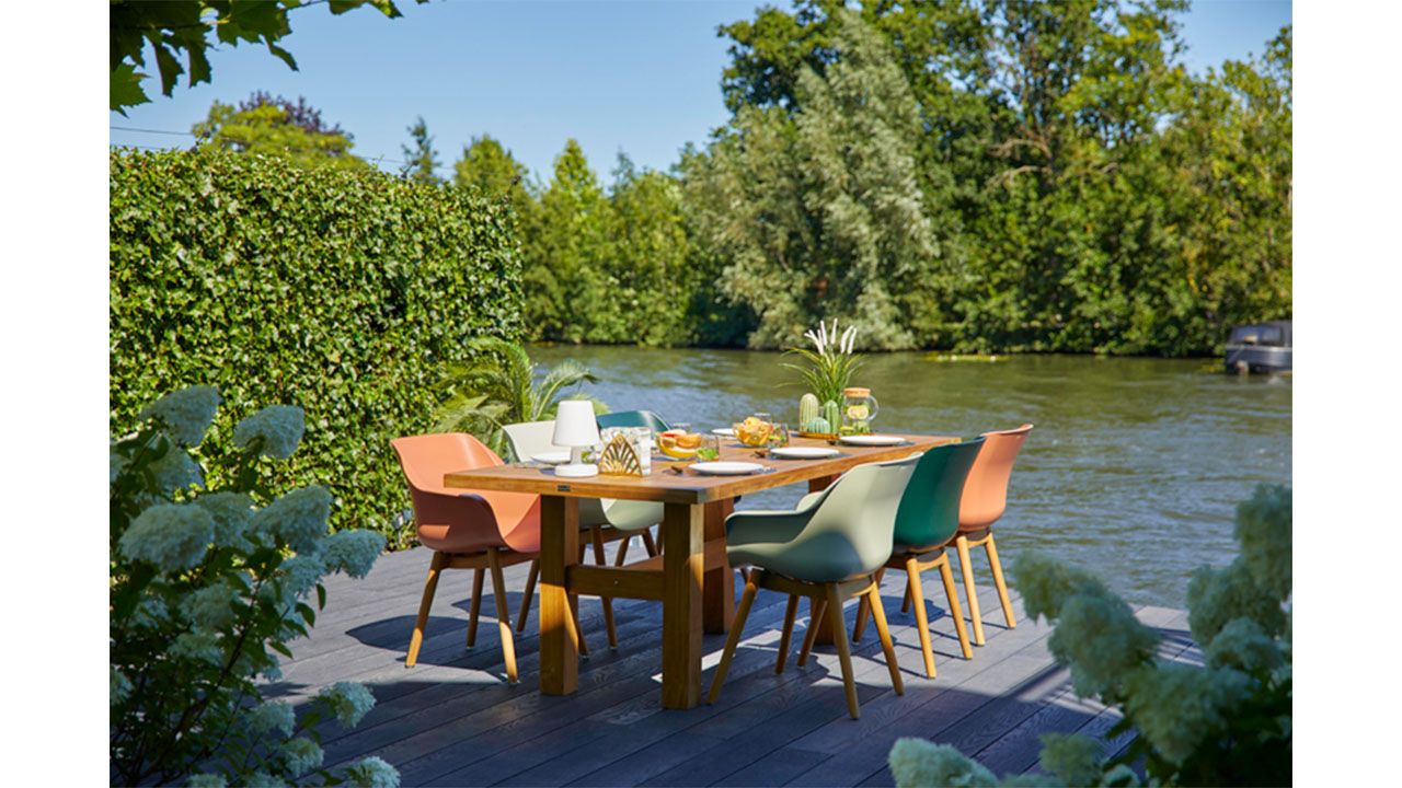 Tuinstoel 11.688.231 Sophie Teak B62 x D59 x H84 cm