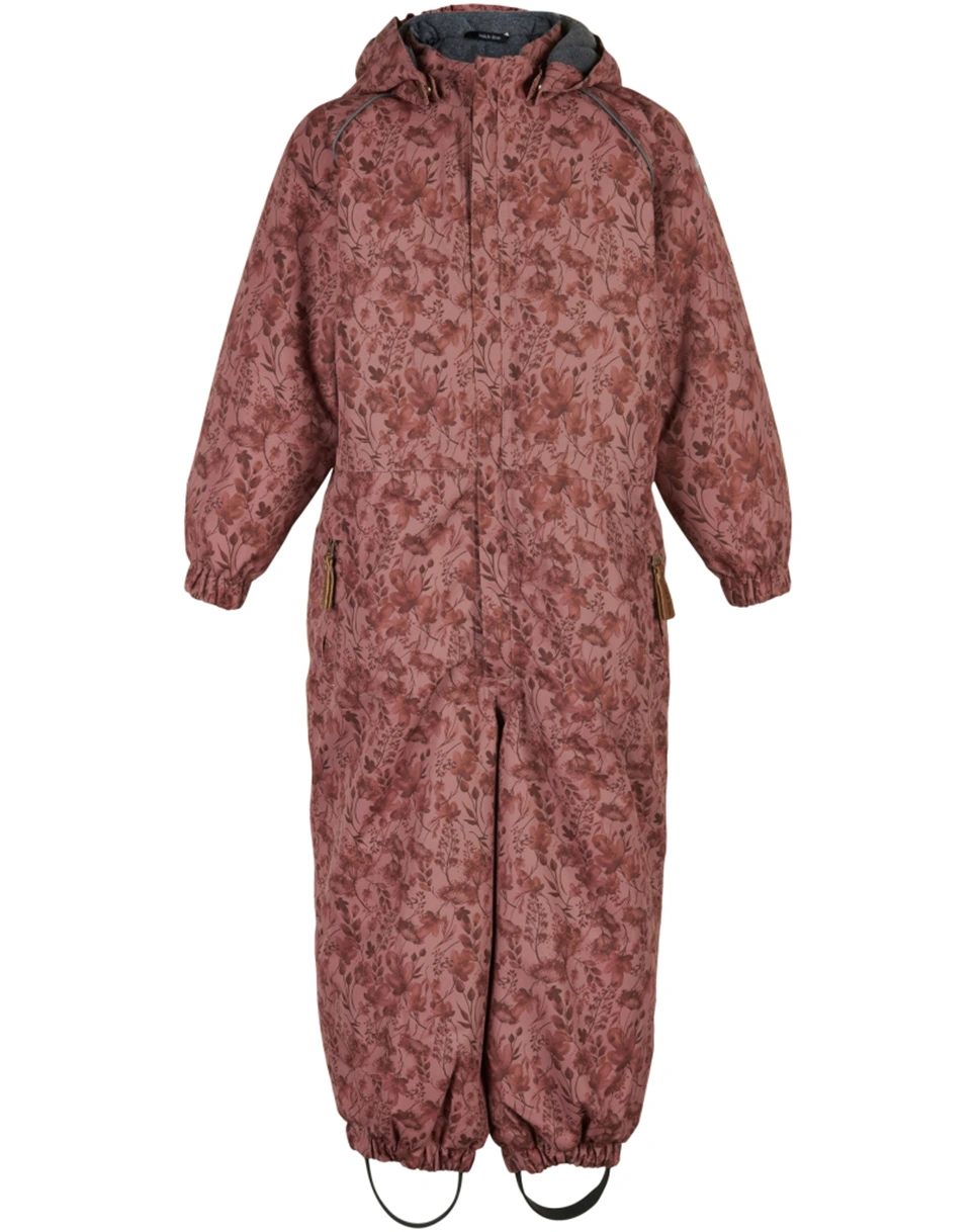 Schneeanzug FLORAL AOP in mink