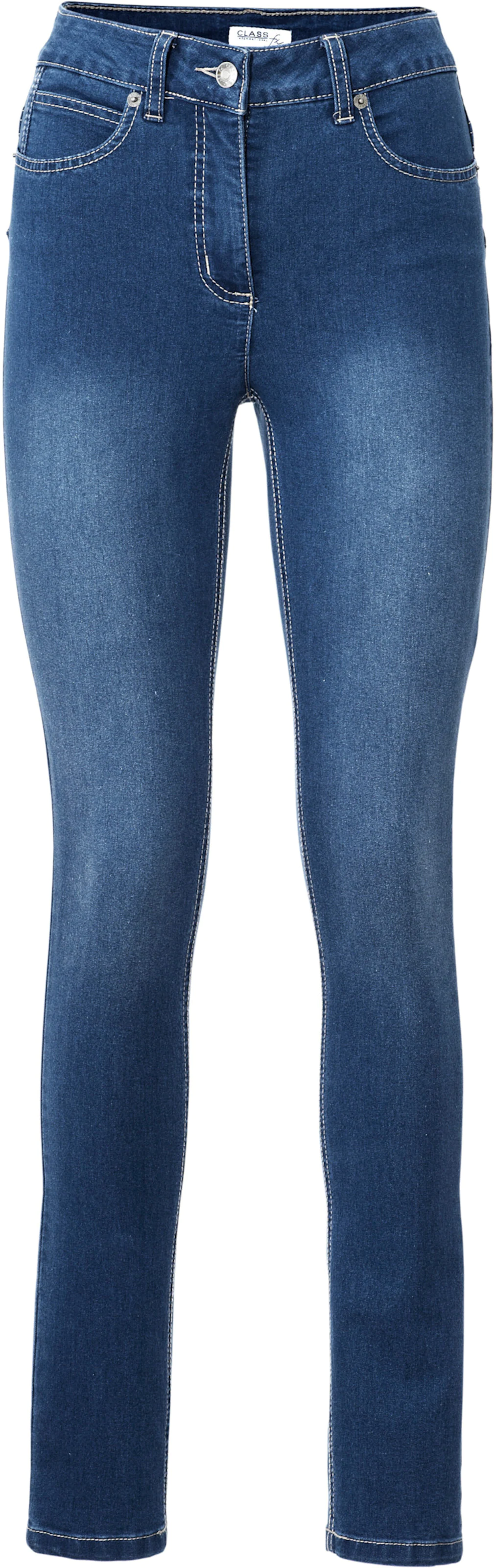 heine Bauchweg-Jeans in blue stone
