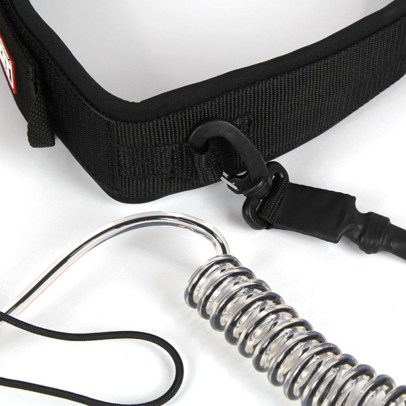 LEASH DE WINGFOIL CEINTURE COIL HOWZIT NOIR