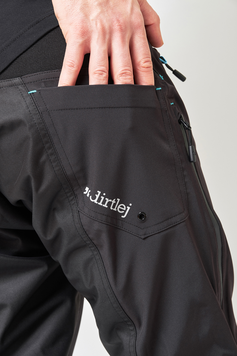 Dirtlej Trailscout Summer Lange bukser Sort