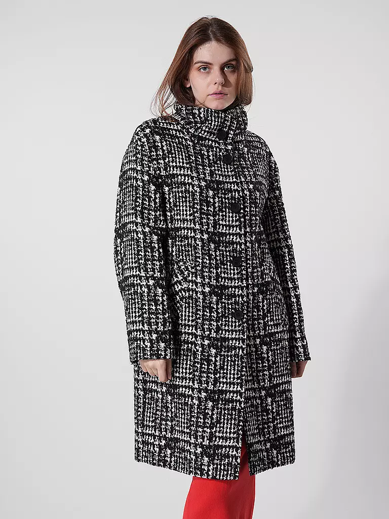 FUCHS & SCHMITT Wollmantel  schwarz