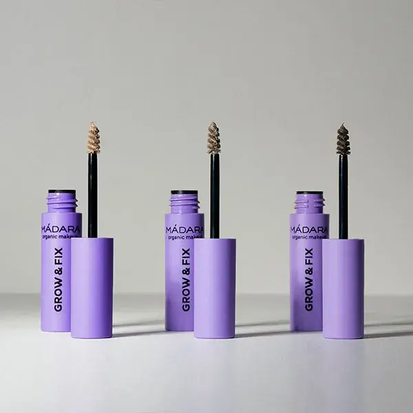 Gel para Sobrancelhas com Cor GROW & FIX da Madara Cosmetics, cor #2 SMOKY BLONDE, 4,25ml