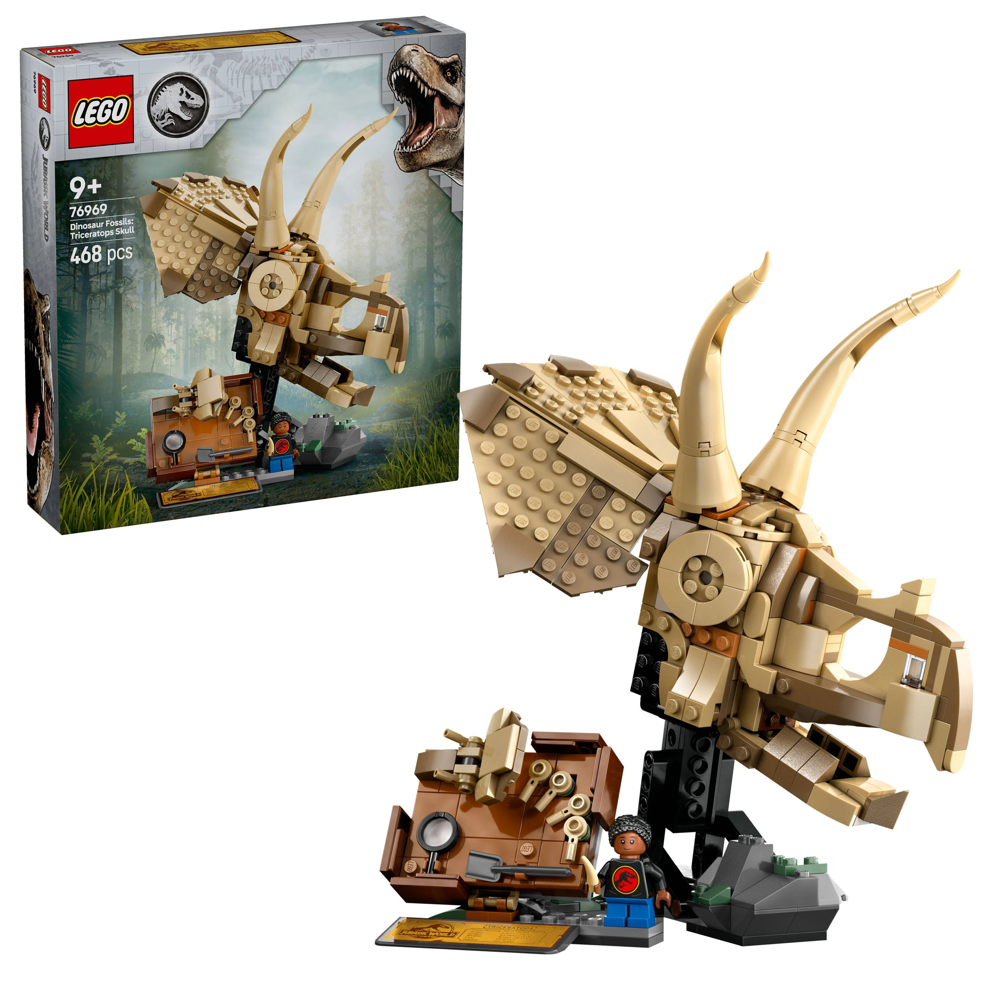 LEGO Dinosaurusfossielen: Triceratops schedel 76969