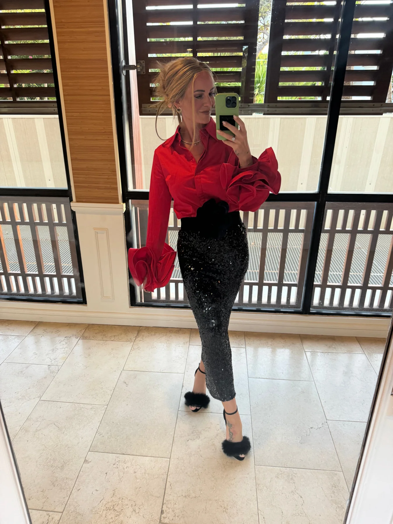 Valentin Studio Dream shirt red