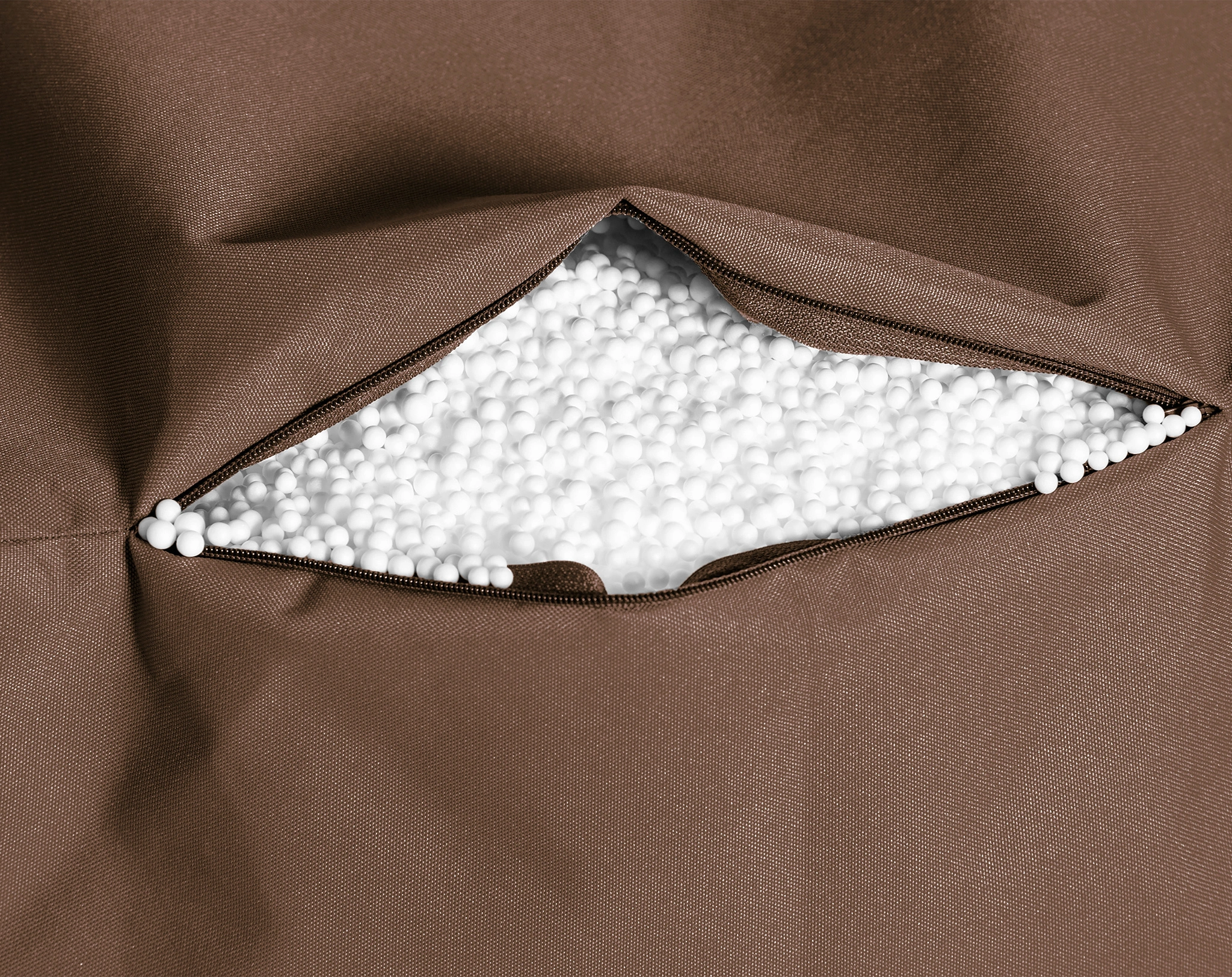Sitzsack Set BRAVA: Swing & Dot Com (Farbe: braun)