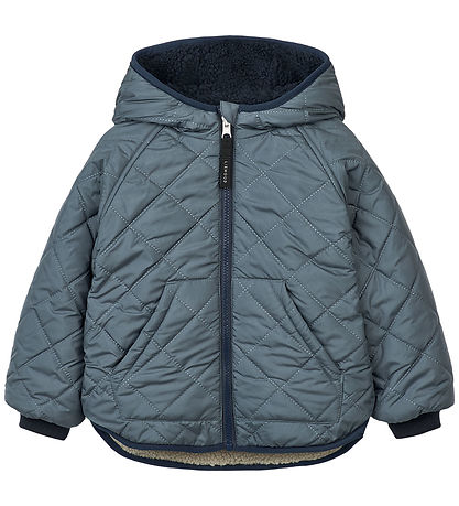 Liewood Thermo-/Fleecejacke - Jackson - Umkehrbar - Whale Blue M