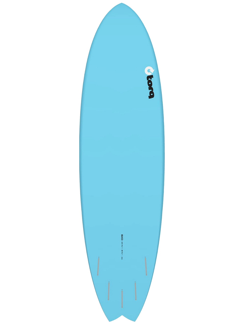 Torq Epoxy Tet Fish 6'10 Surfboard blue