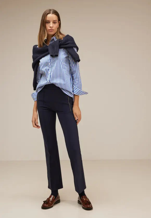 Streifen Hemdbluse - fresh intense gentle blue