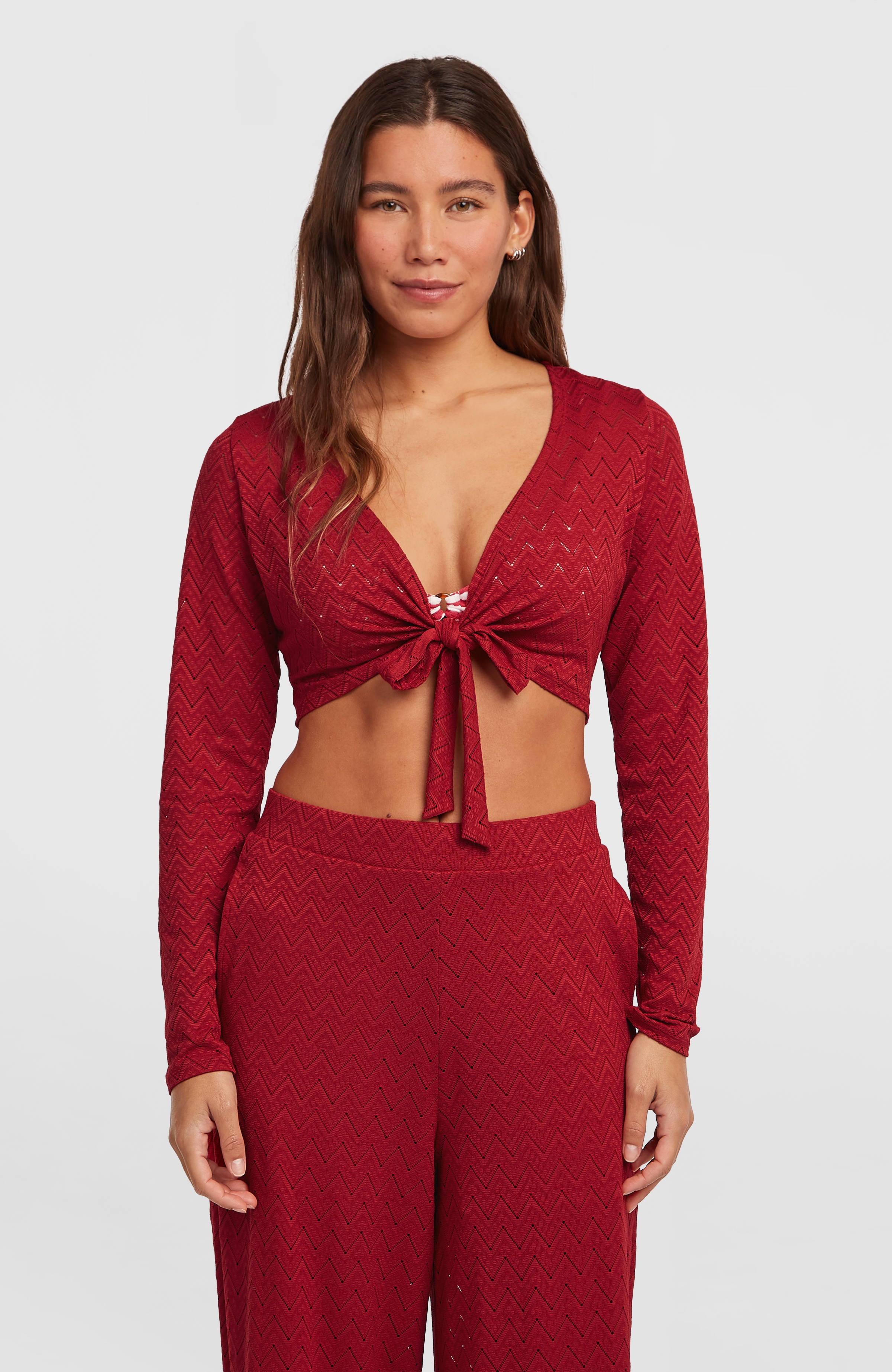 O'Riginals Knotted shirt met lange mouwen