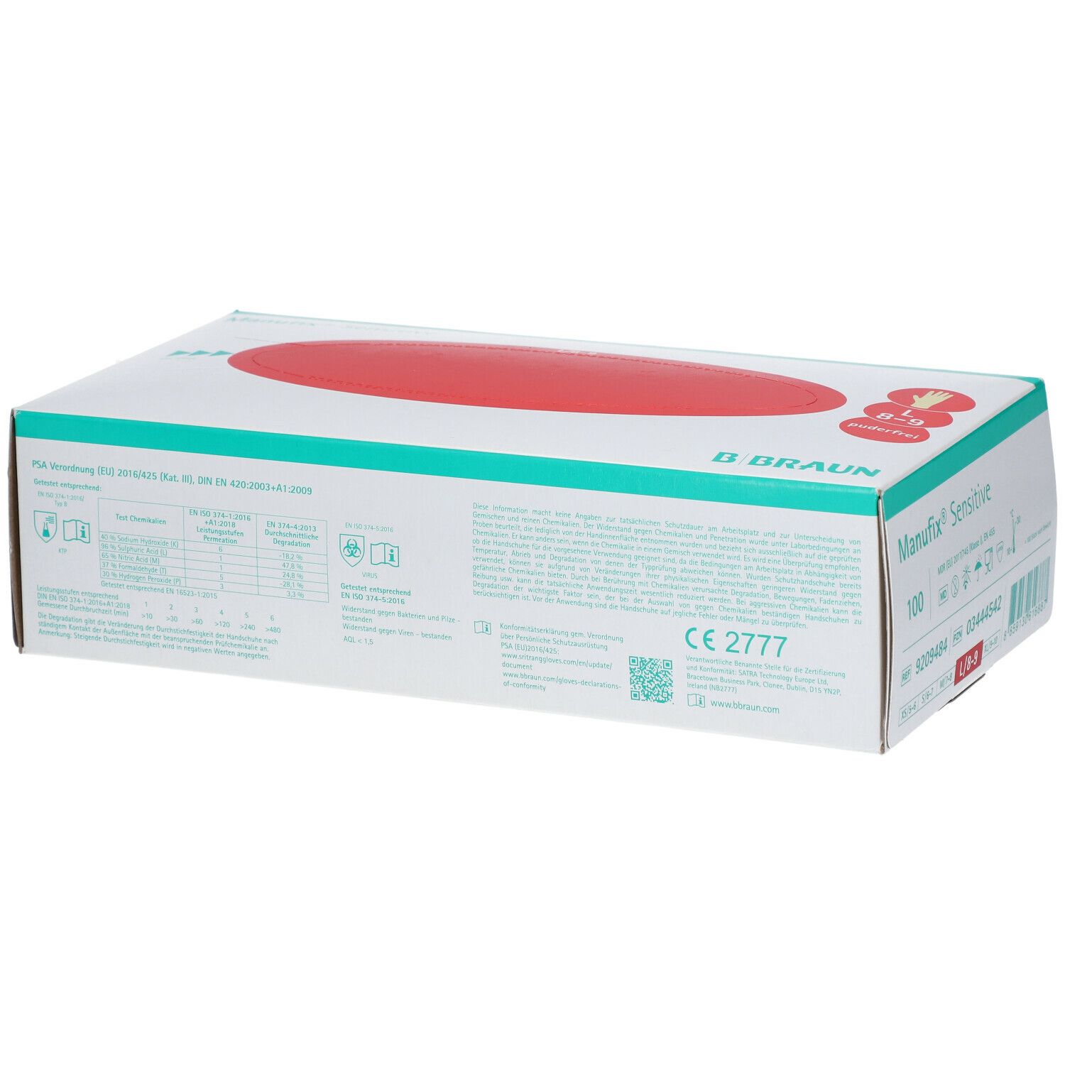 Manufix® Sensitive Handschuhe groß