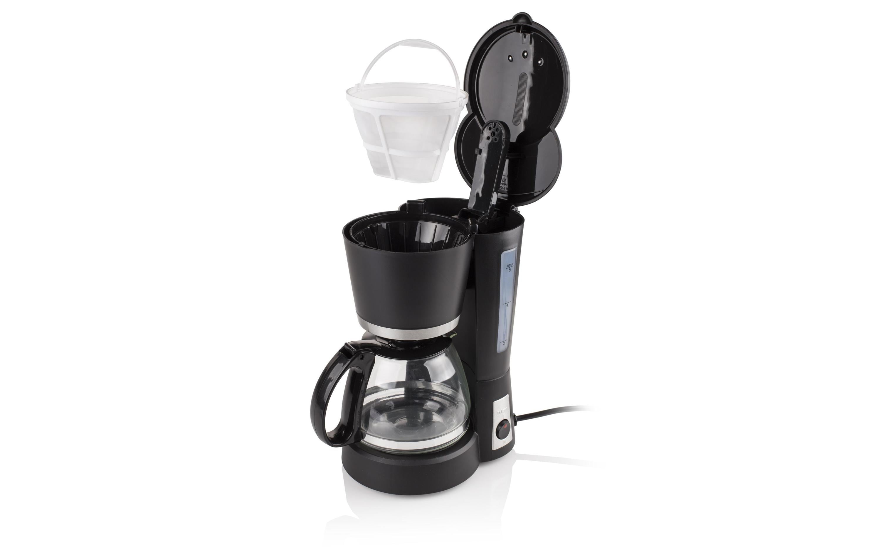 Filterkaffeemaschine CM-1236 SchwarzFür bis zu 12 Tassen frisch gebrühten Kaffee
