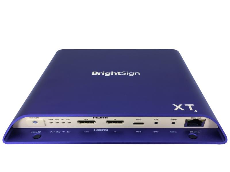 BrightSign Digital Signage Player XT1144 Expanded I/O Playe 4K Digital Signage Player