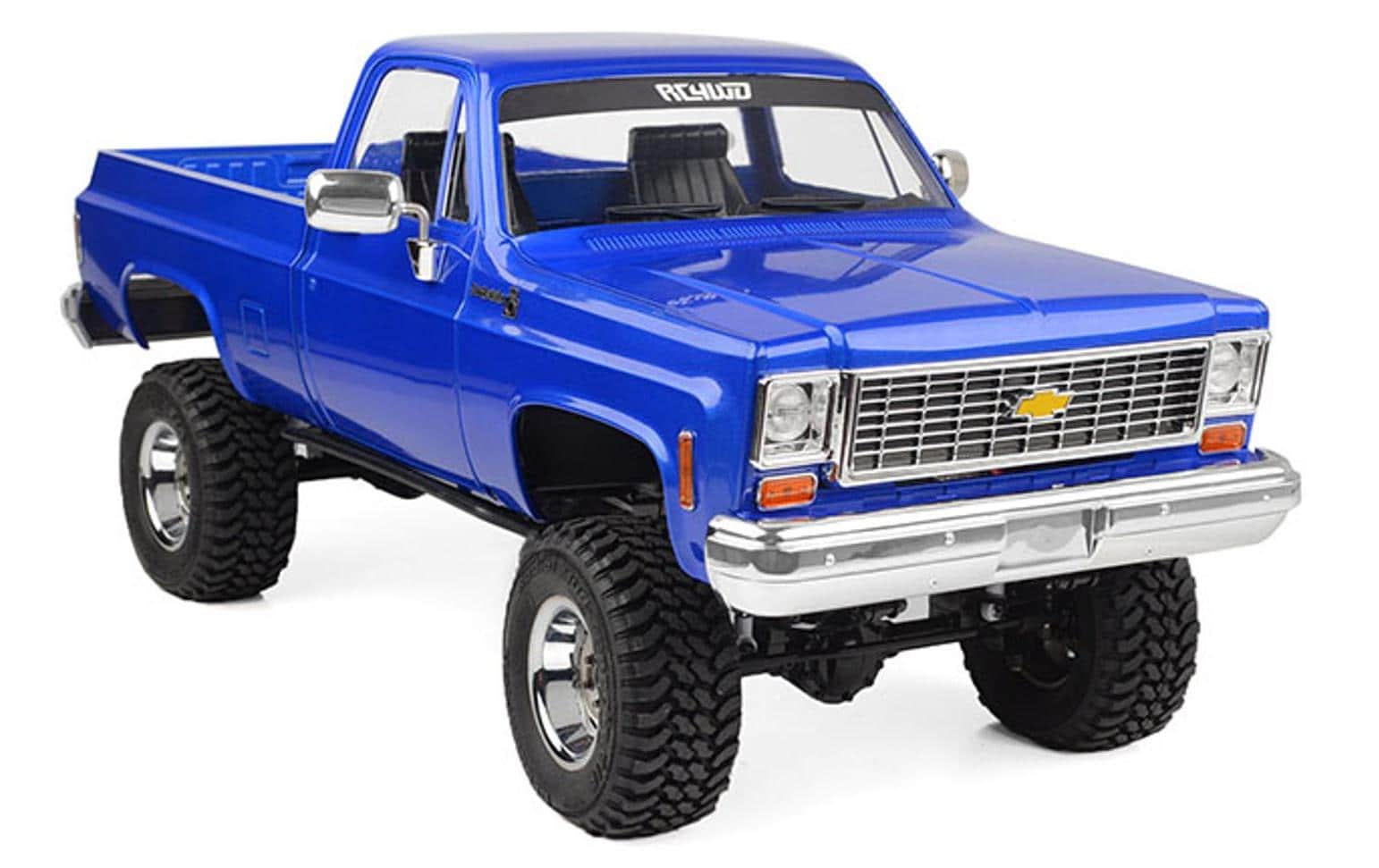 Scale Crawler Trail Finder 2 LWB Chevy K10 Blau, RTR, 1:10<br>Scale Chevrolet K10 Scottsdale Pick-up Off-Road Modell