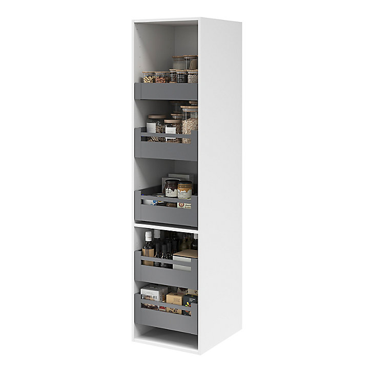 Casserolier GoodHome Soto Anthracite l. 50 cm