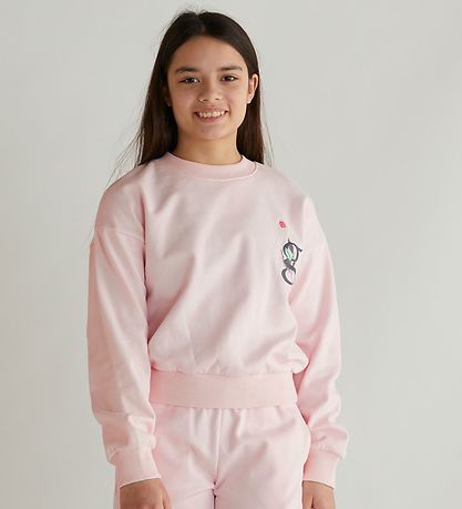 Grunt -Sweatshirt - Clover - Light Pink