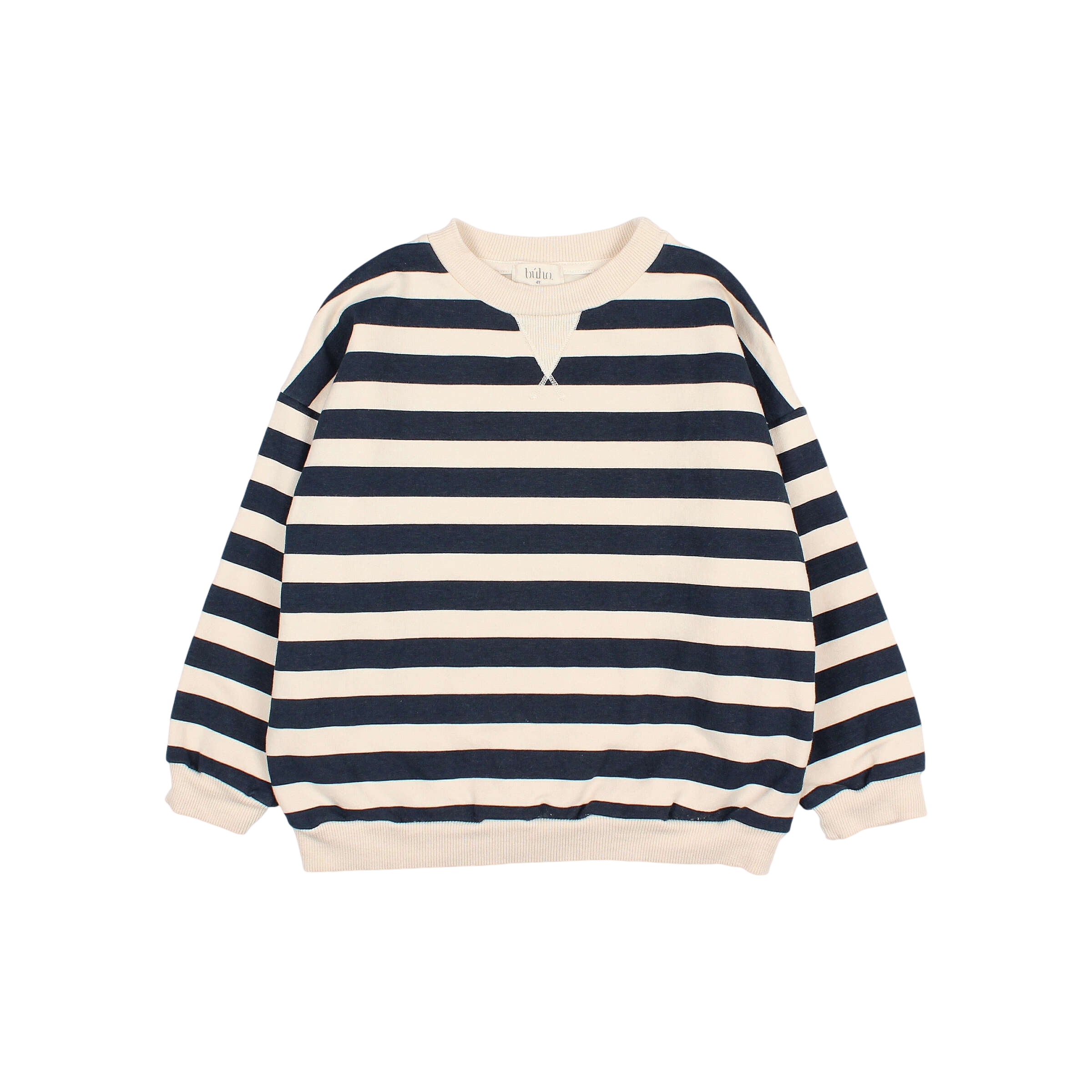 Sweatshirt Stripes Ivory