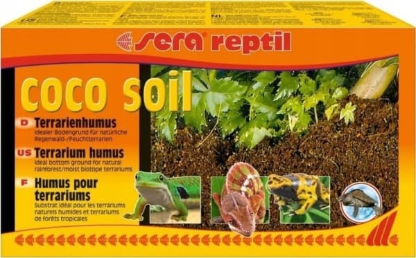 Terrariumsubstrat Reptil Coco-jord, 640g