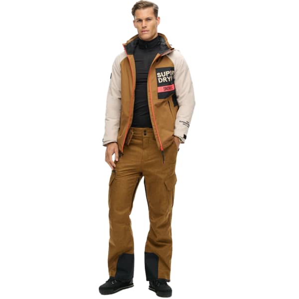 Veste de ski SUPERDRY FREESTYLE CORE JACKET TOBACCO BROWN