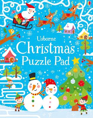 Christmas Puzzle Pad - Puzzle Pads (Paperback)
