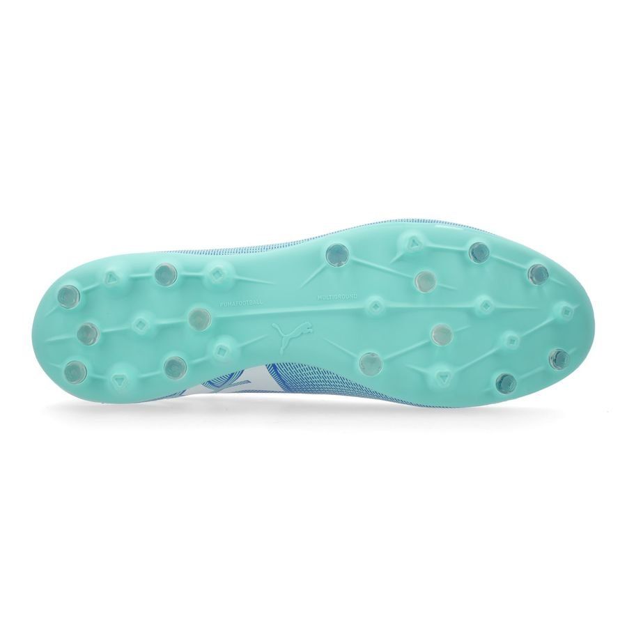 PUMA Future 7 Play MG Formula - Bleu/Menthe/Blanc