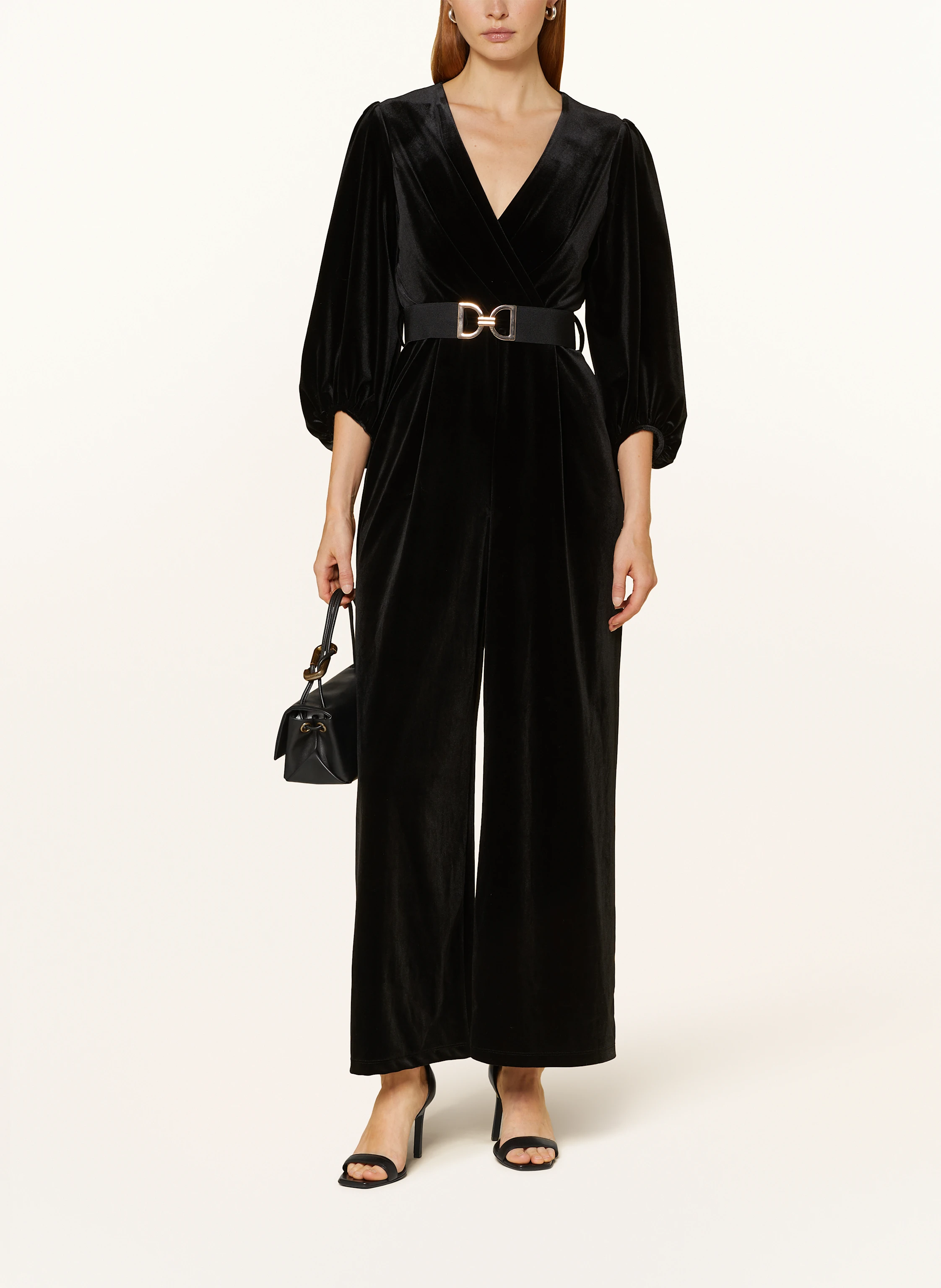 Phase Eight Jumpsuit MYLEEN aus Samt in Wickeloptik