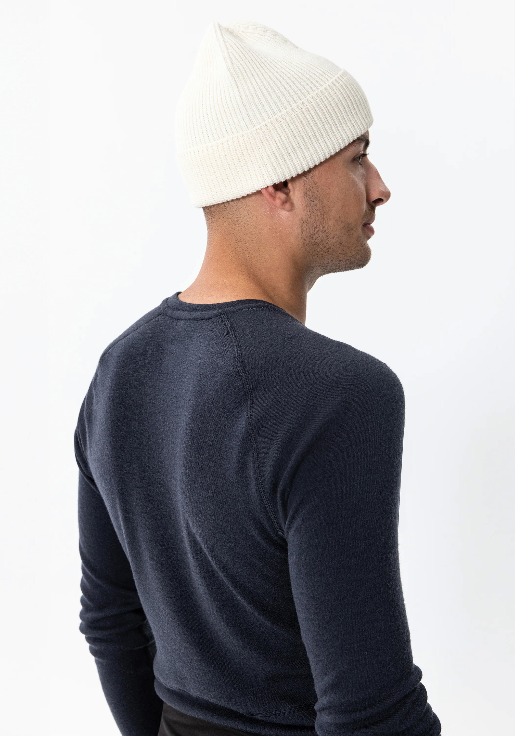 Rotauf Herren-Longsleeve Eco Merino 200 Phantom