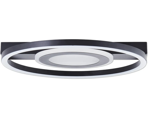 LED plafondlamp 22 W 2900 lm 3000 KB 37 cm Maureen zwart