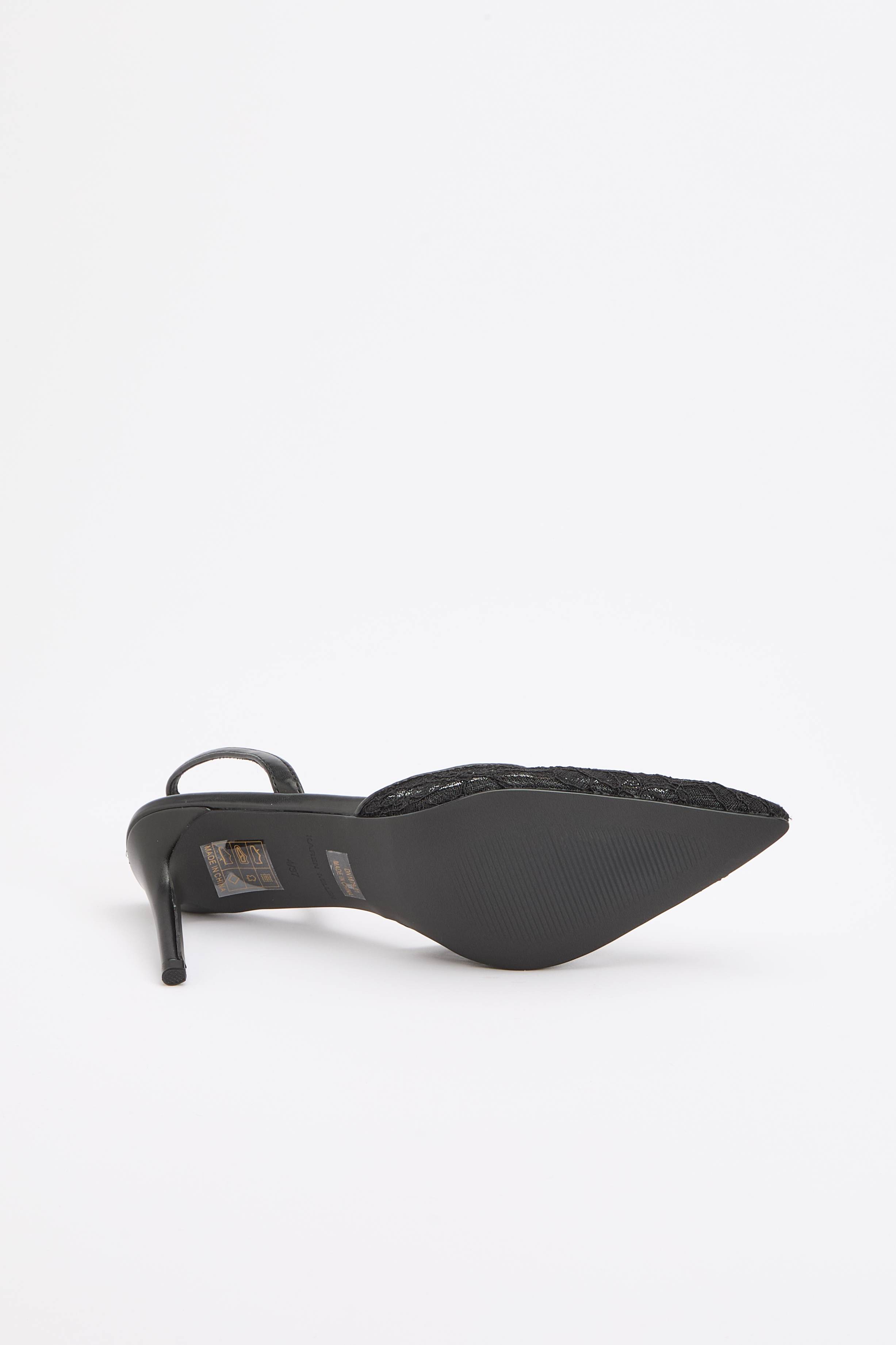 KarenMillen Escarpin À Talon En Dentelle