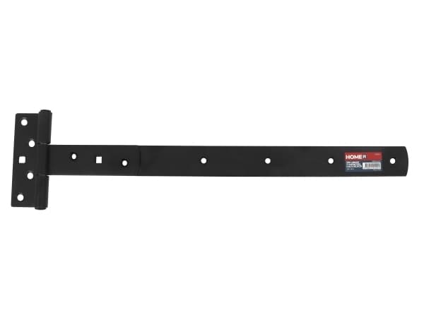 HOME It® T-hængsel matsort 380 x 30 mm zinkbehandlet carbonstål