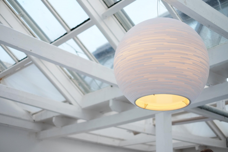 Graypants Scraplights Sun 32 hanglamp Ø82 wit