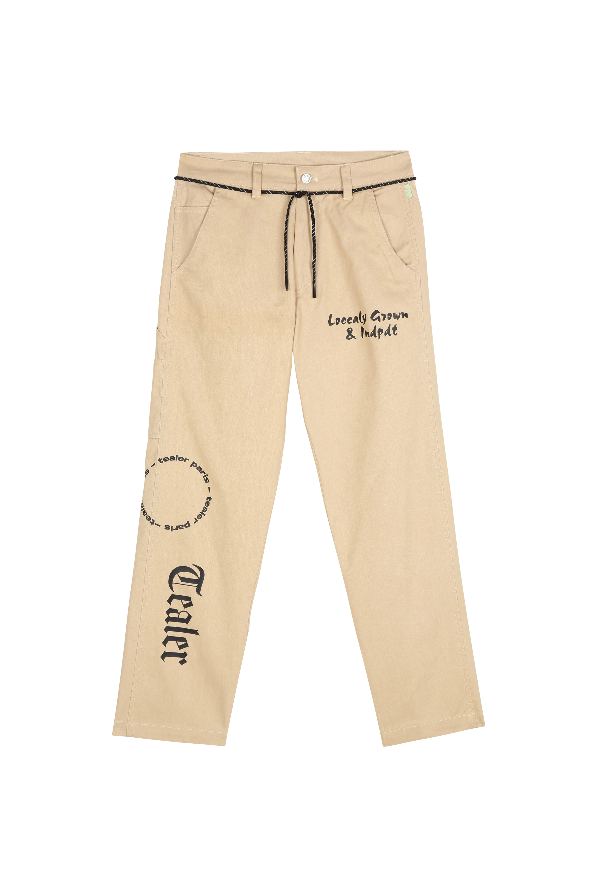 TEALER Pantalon  PT OVERCROOK PRINT Beige