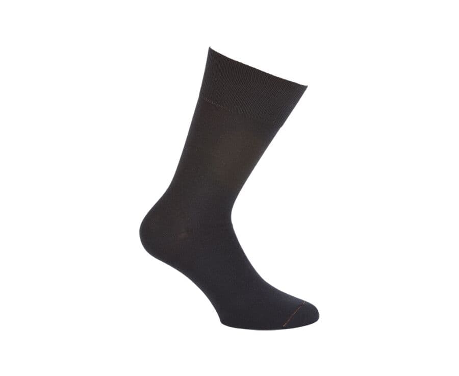 Chaussettes homme fines coton Marine
