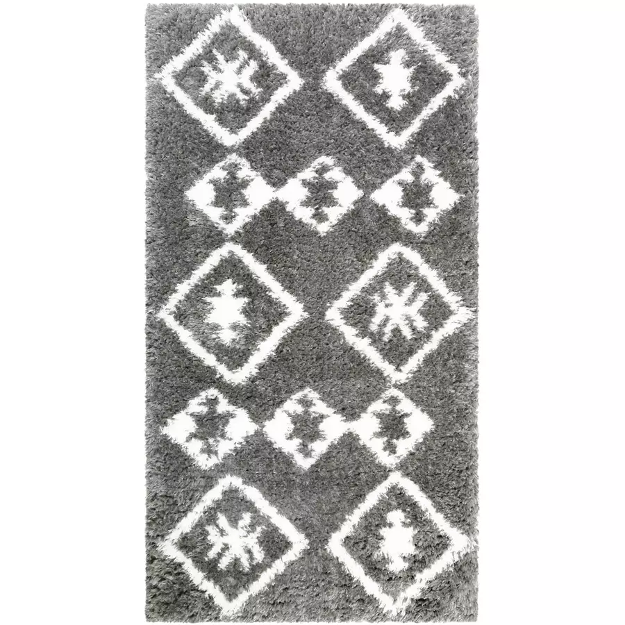 Wecon home Hochflorteppich Ayachi anthrazit
