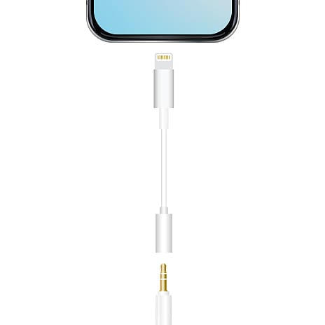 SINOX SXI3250MFI hovedtelefon kabel - hvid