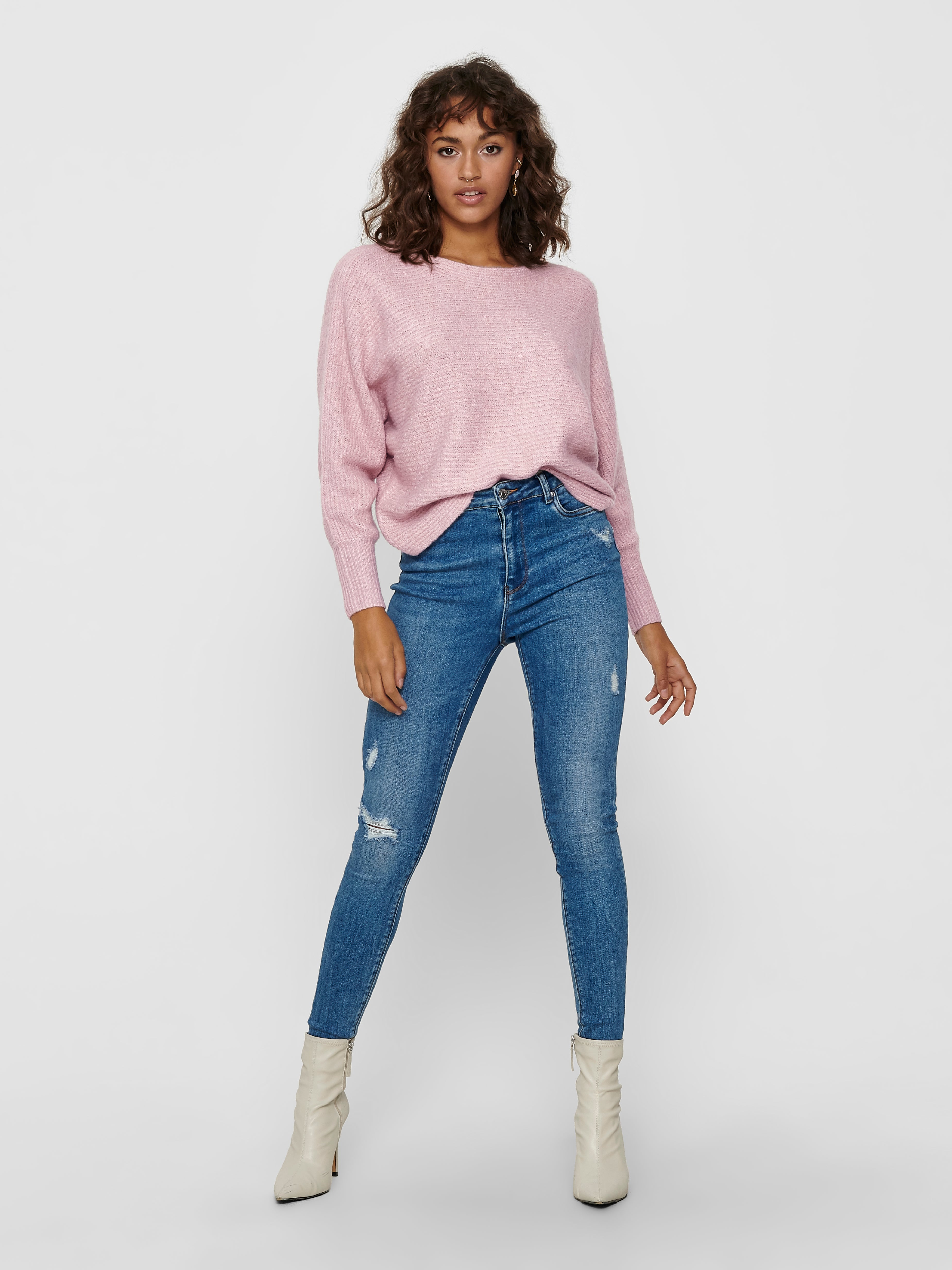 ONLDANIELLA Strickpullover Woodrose